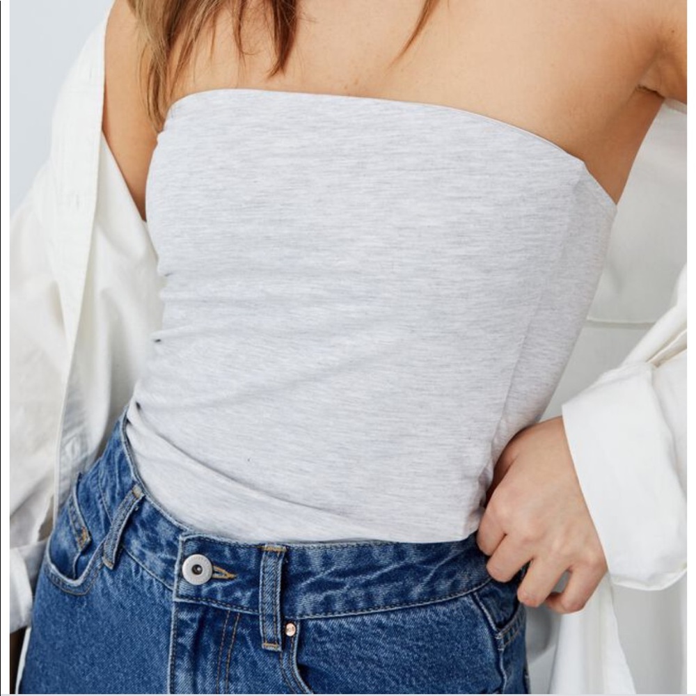 New Lena longline tube top grey size small  cotton on 6